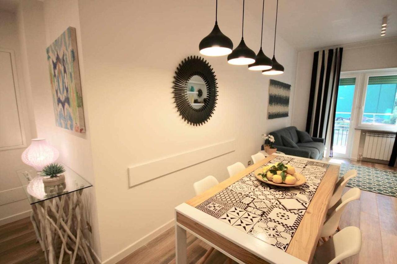 Blue Bay Lussuoso A Due Passi Dal Mare Apartman Maiori Kültér fotó