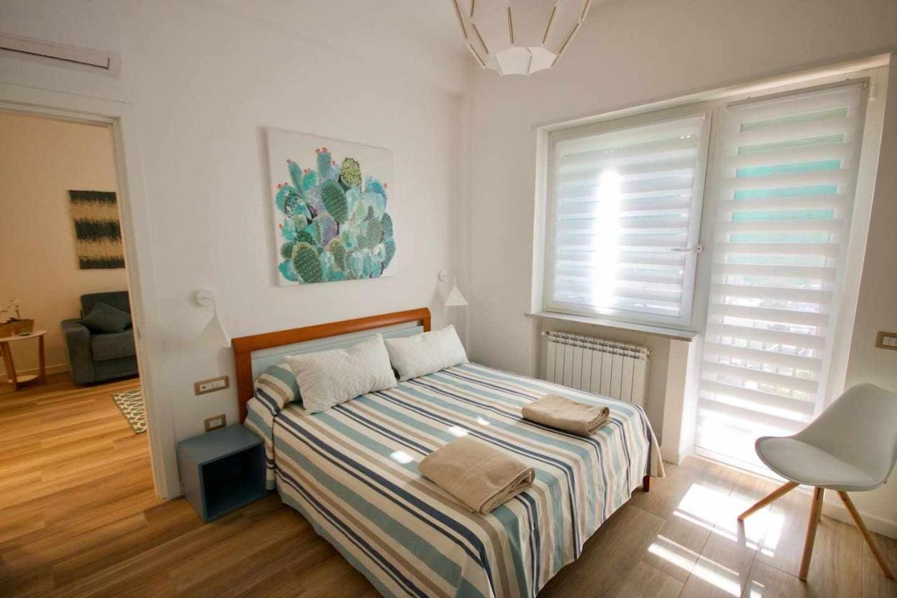 Blue Bay Lussuoso A Due Passi Dal Mare Apartman Maiori Kültér fotó